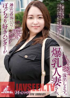 CHCH-009 The Chubby Hunter Is The Hottest Ever-a Married Woman With Huge Breasts Leaks. Akina (38 Years Old / H-cup)